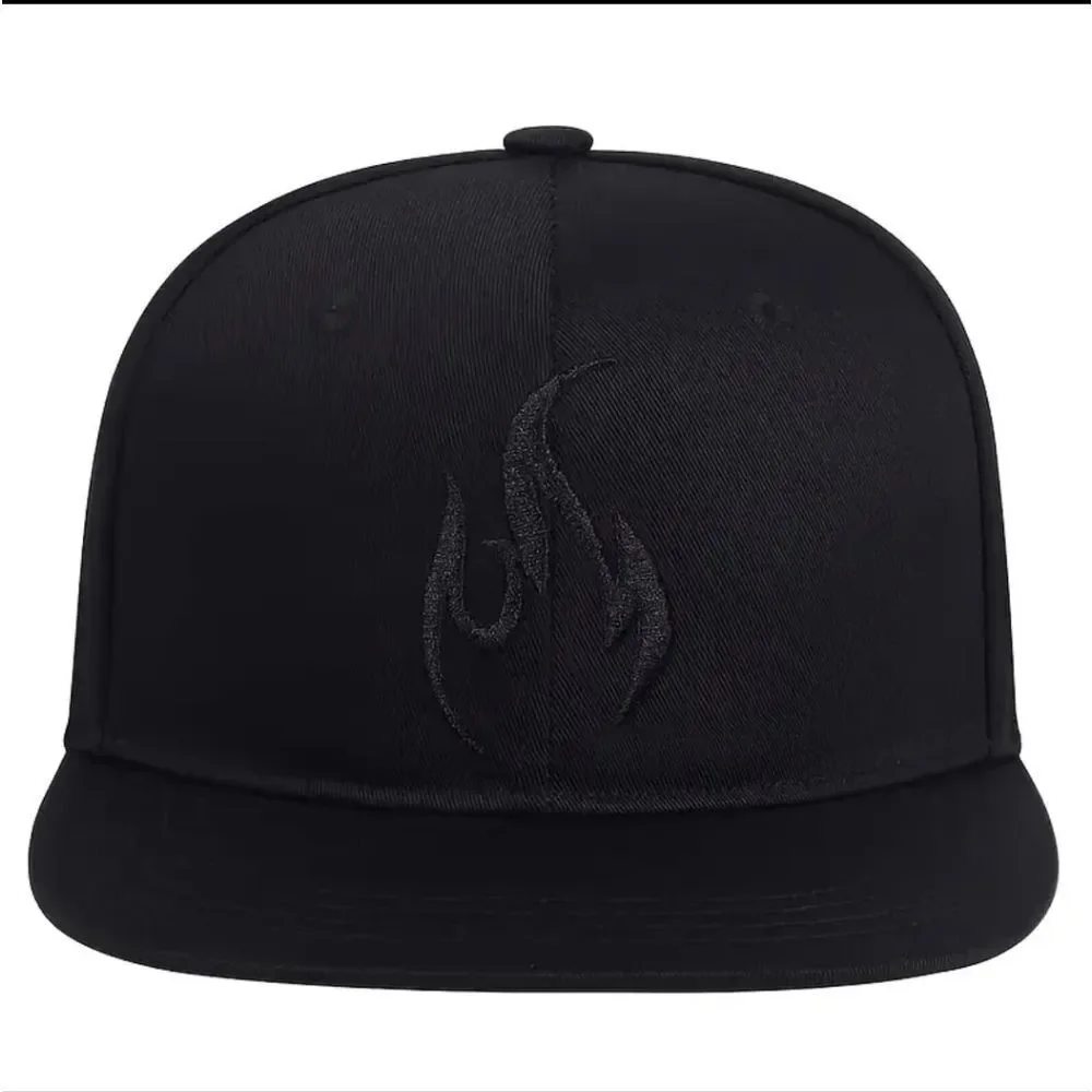 Men's Casual Hip Hop Flame Baseball Cap